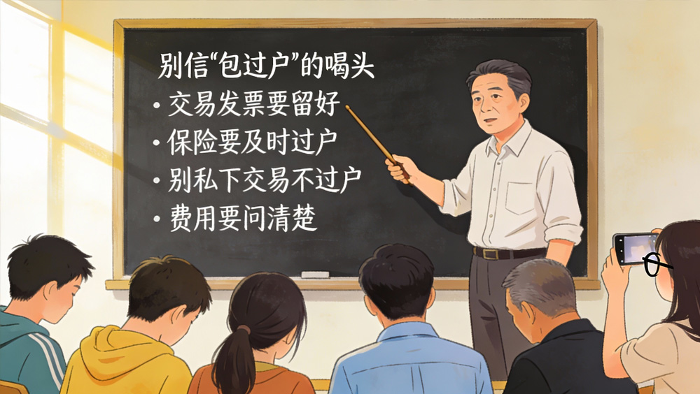 成都二手车过户全攻略：手续+费用一次说透