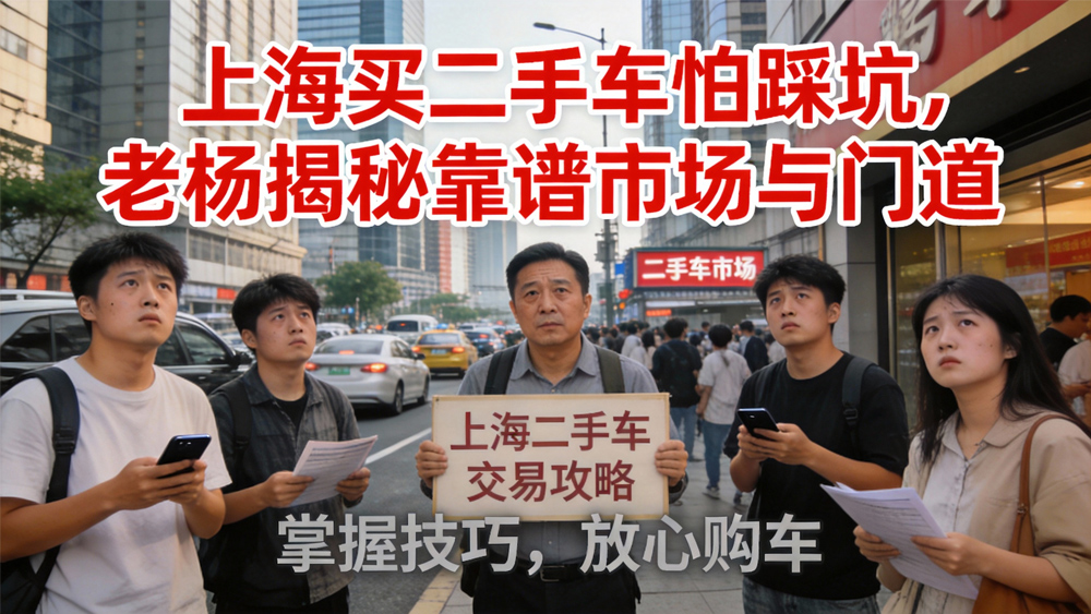 上海二手车交易市场有哪些？附避坑指南附清单