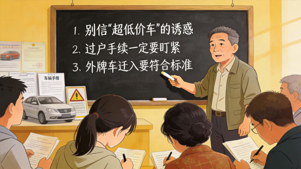 上海二手车交易市场有哪些？附避坑指南附清单