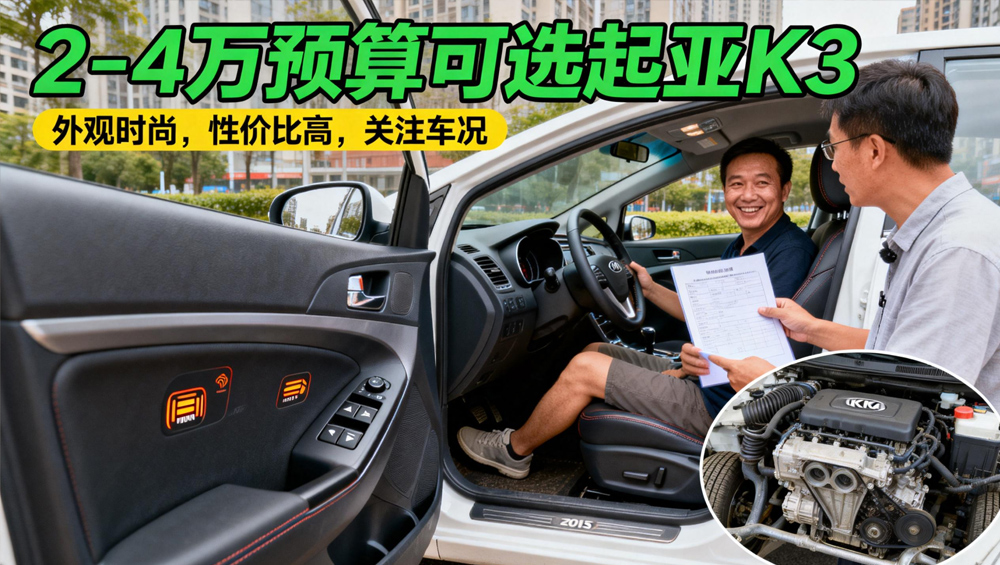 2万到4万韩系二手车推荐，性价比之选大揭秘！
